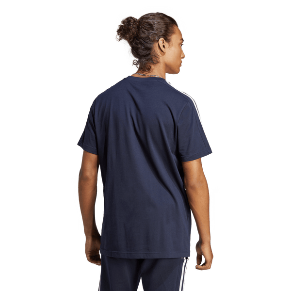 Essentials Single Jersey 3-Stripes T-Shirt (M)