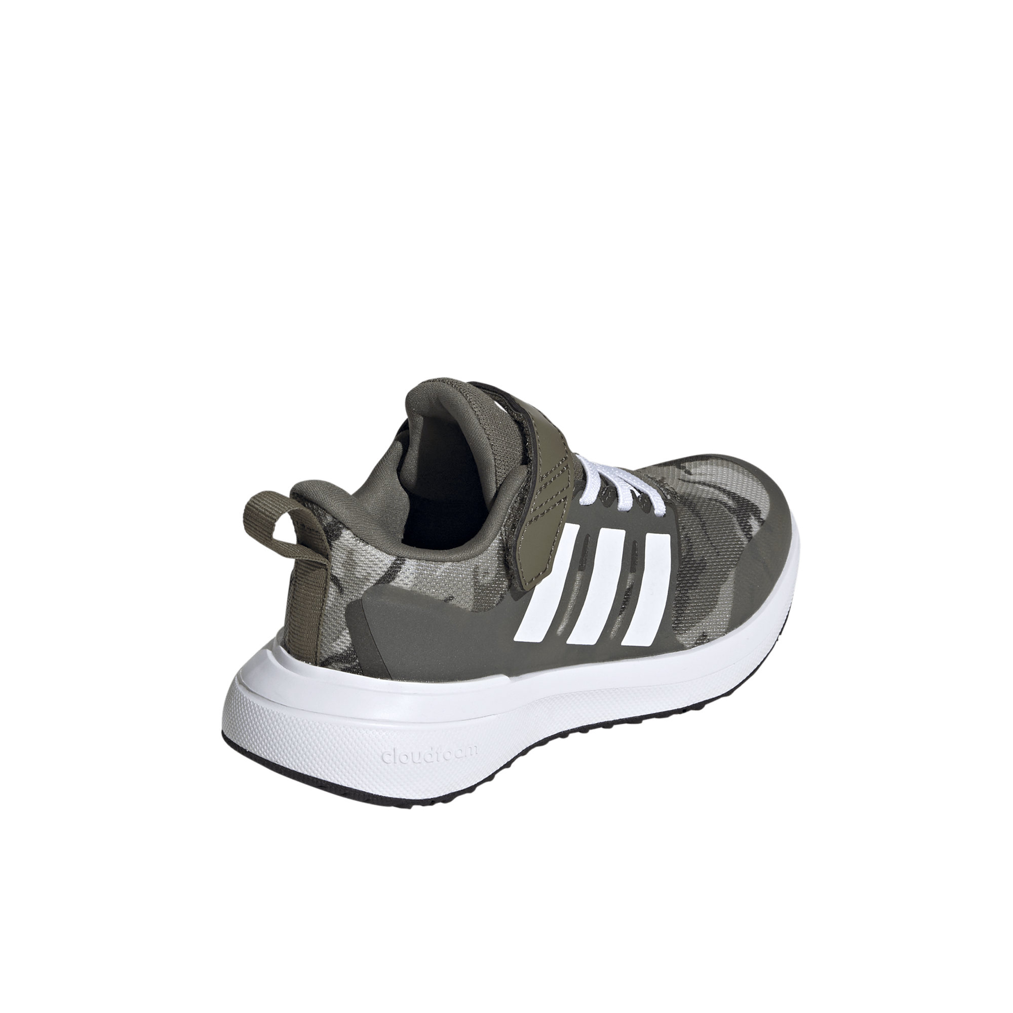 FortaRun 2.0 Cloudfoam Elastic Lace Top Strap Shoes-6