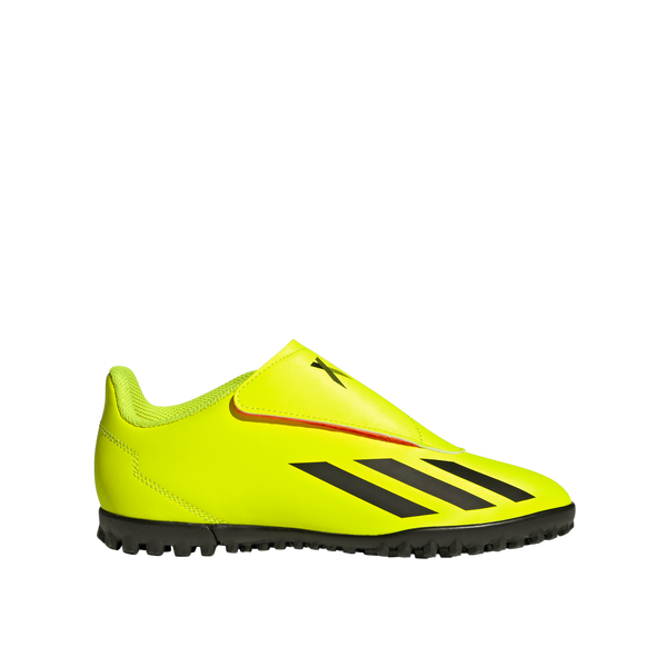 X Crazyfast Club Hook-and-Loop Turf Boots