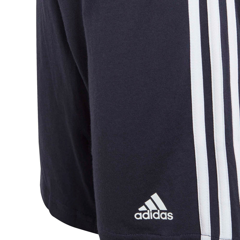 LITTLE KIDS ESSENTIALS  3-STRIPES T-SHIRT AND SHORT SET (Gender Neutral)