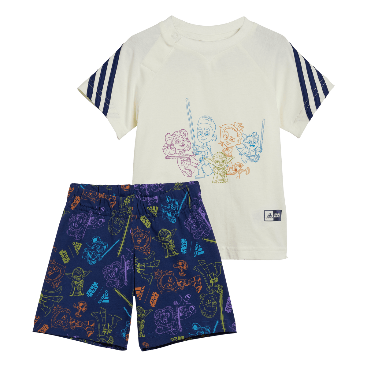 adidas x Star Wars Young Jedi Tee Set