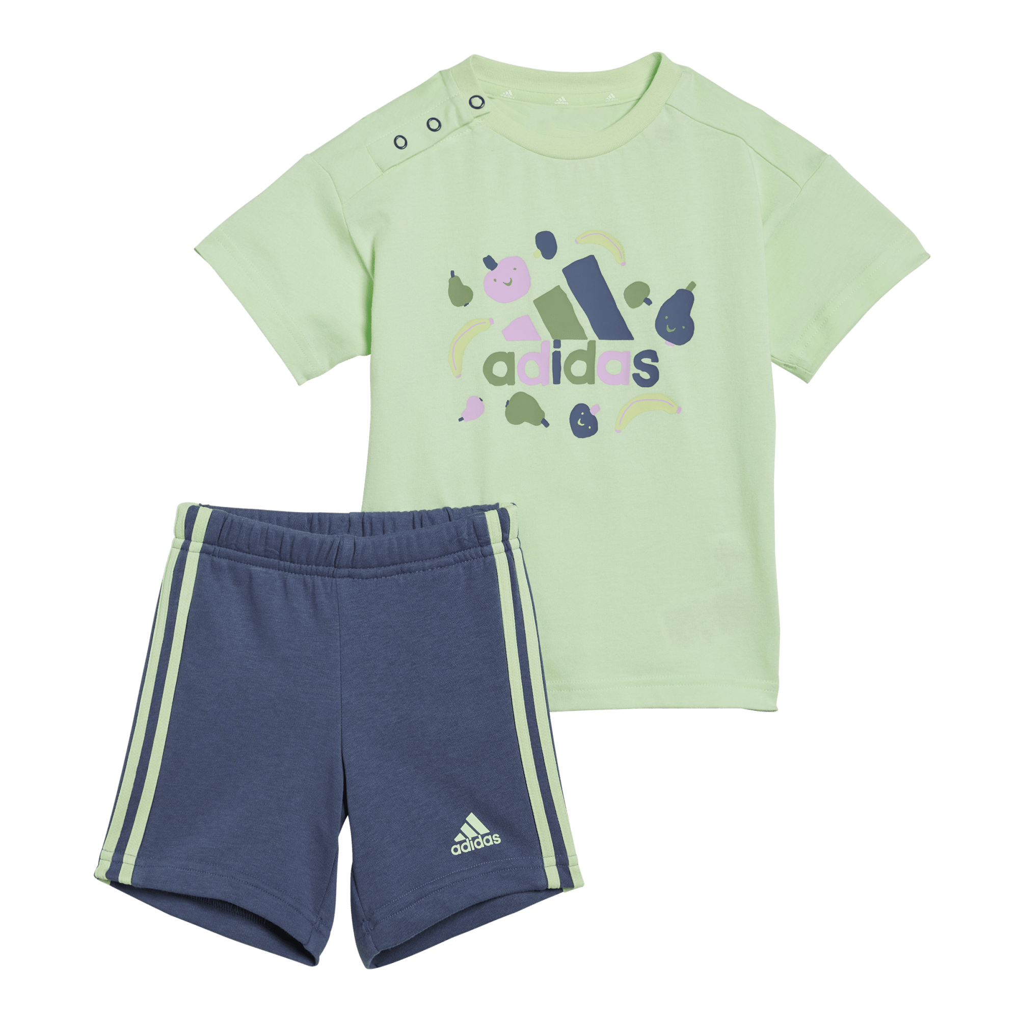 Essentials Allover Print Tee Set Kids