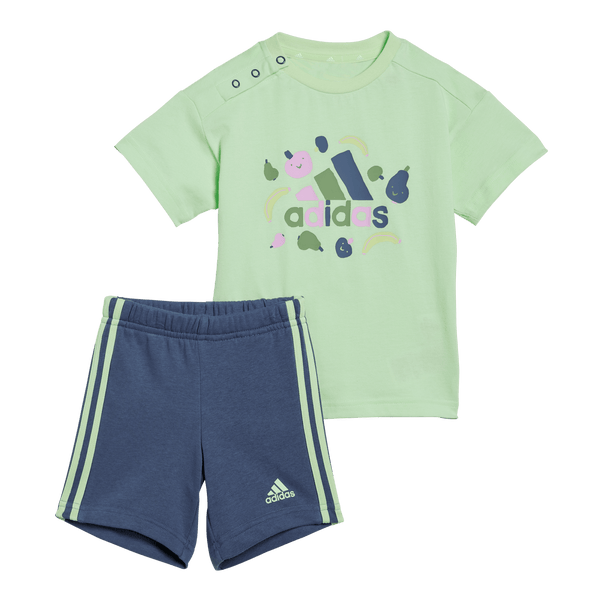 Essentials Allover Print Tee Set Kids