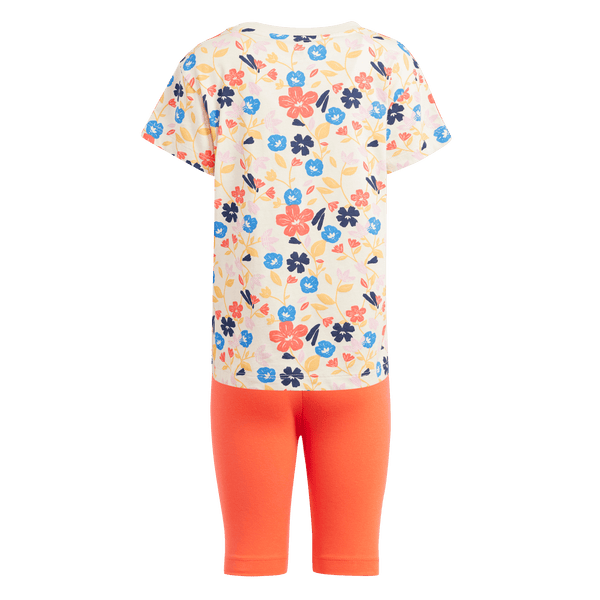 Floral Cycling Shorts and Tee Set