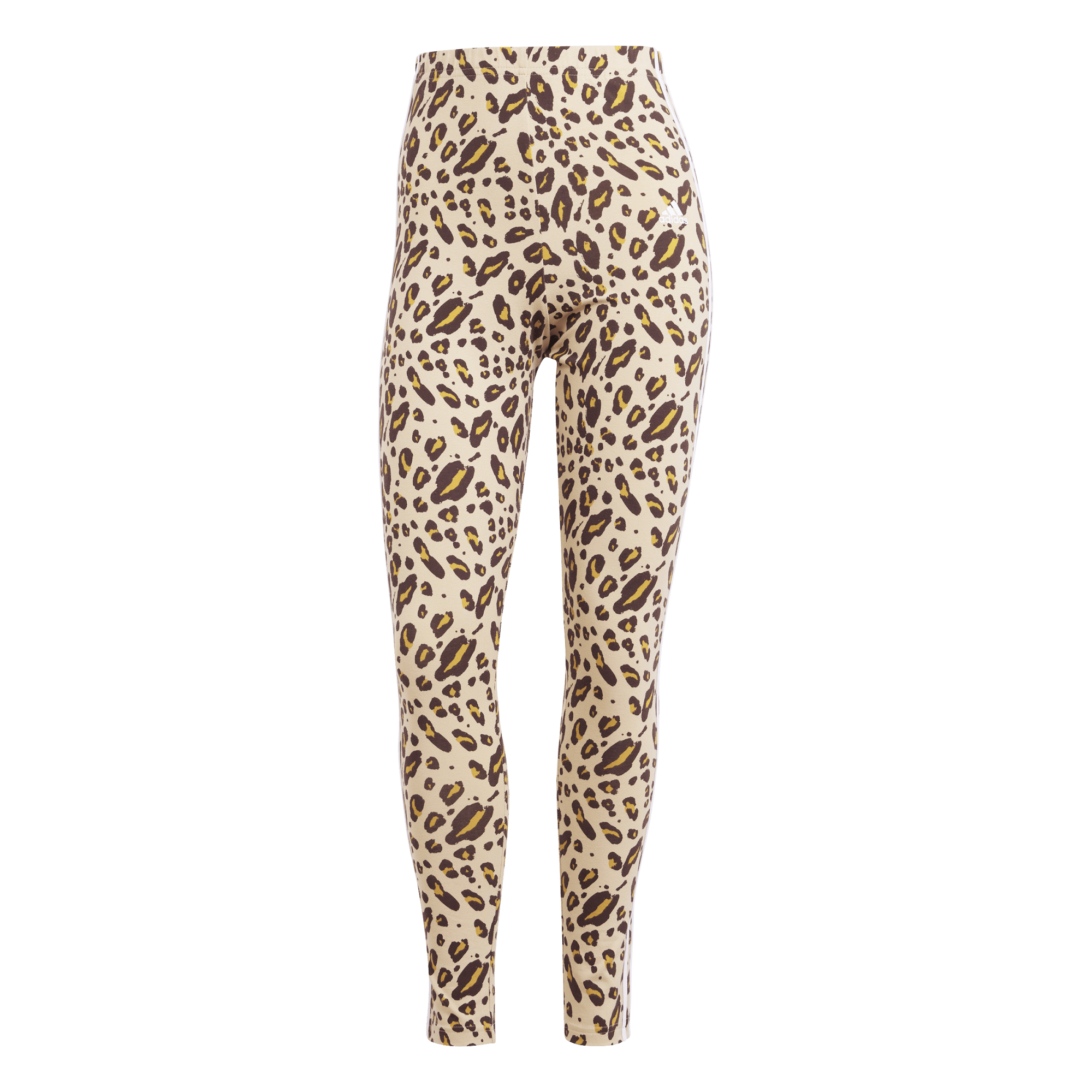 Essentials 3-Stripes Animal Print Leggings