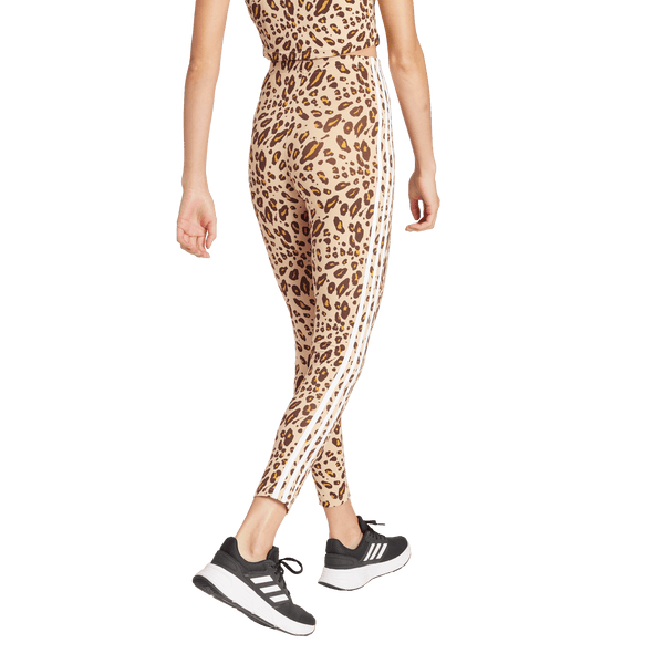 Essentials 3-Stripes Animal Print Leggings