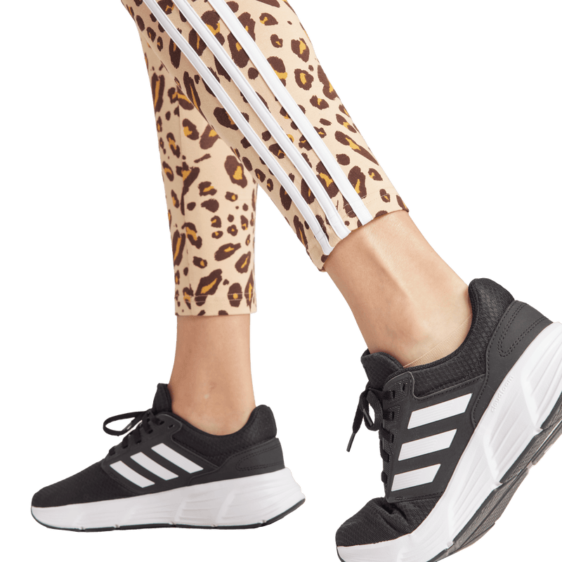 Essentials 3-Stripes Animal Print Leggings
