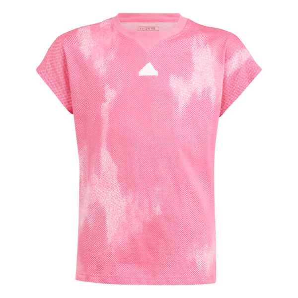 Future Icons Allover Print Cotton T-Shirt Kids
