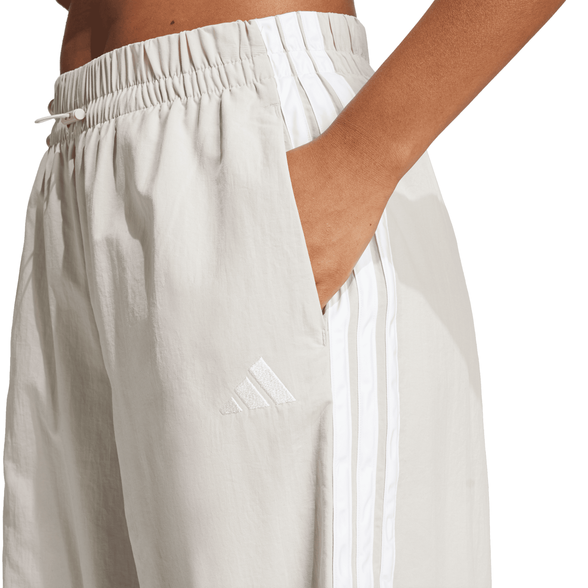Essentials 3-Stripes Lifestyle Woven Parachute Tracksuit Bottoms