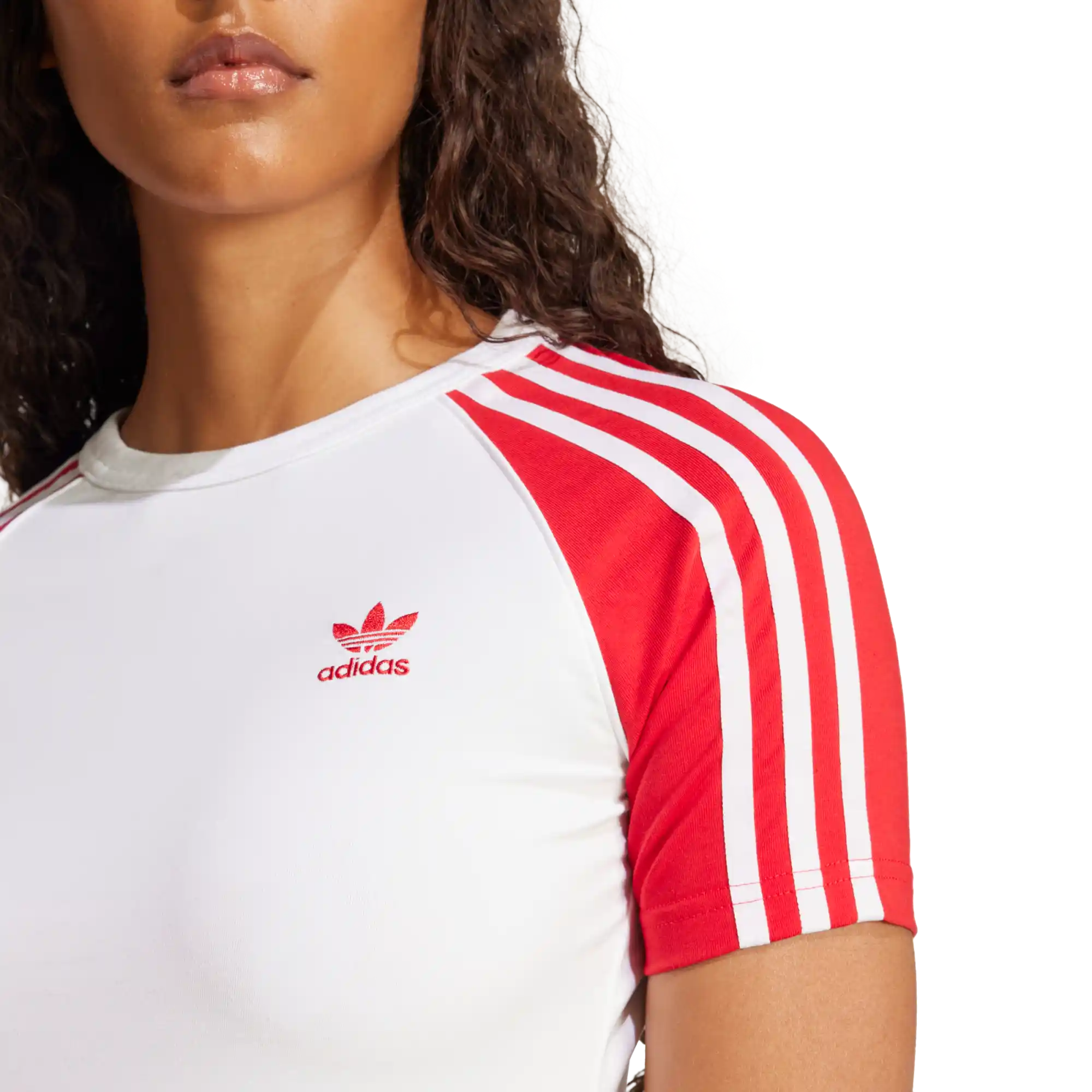 ADICOLOR 3 STRIPE RAGLAN SLIM TEE