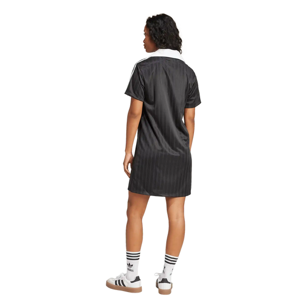 ADICOLOR FOOTBALL JACQUARD V-NECK DRESS