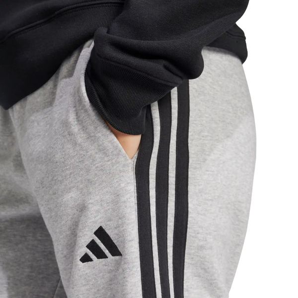 ESSENTIALS 3-STRIPES FRENCH TERRY CUFFED PANTS