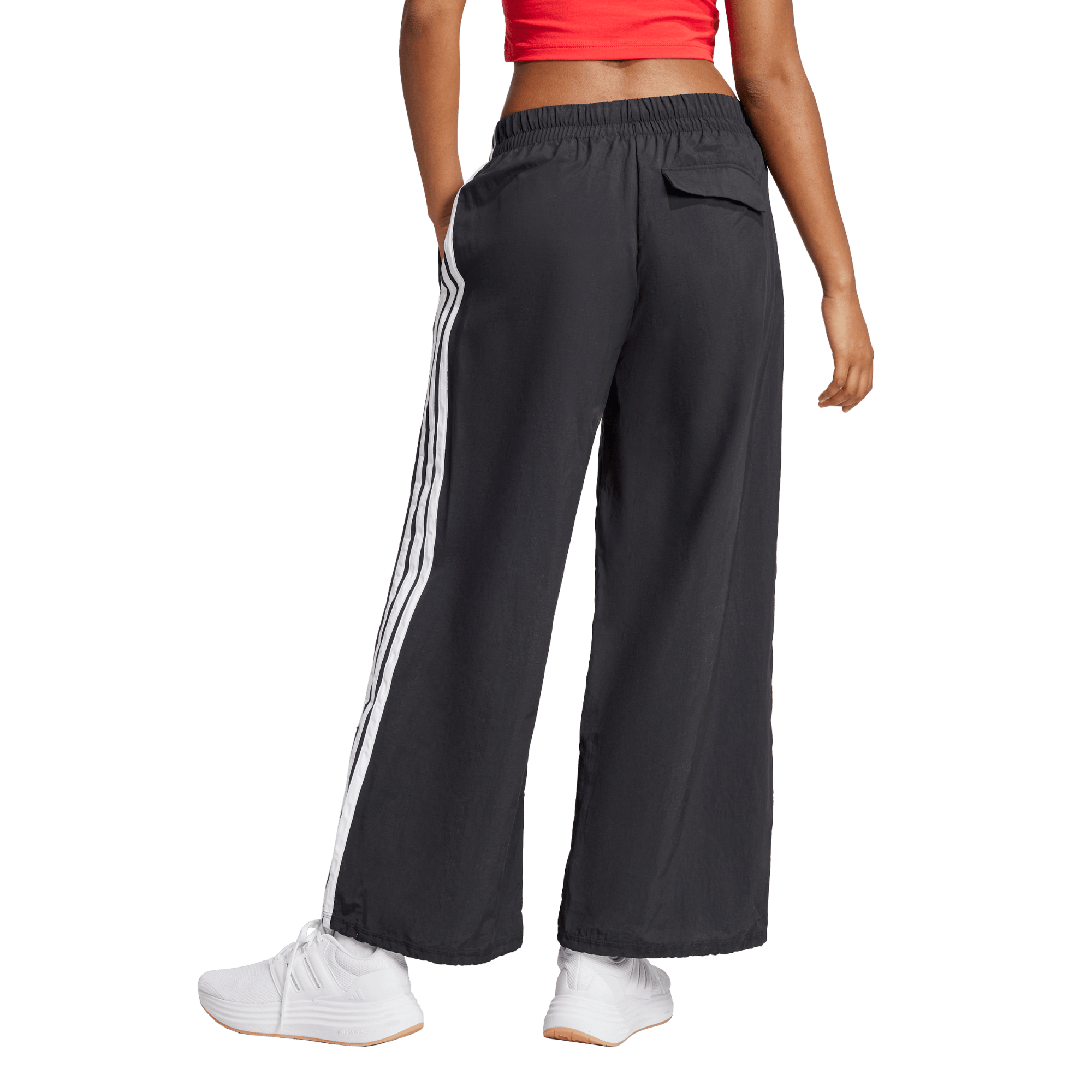 ESSENTIALS 3-STRIPES LIFESTYLE WOVEN PARACHUTE PANTS