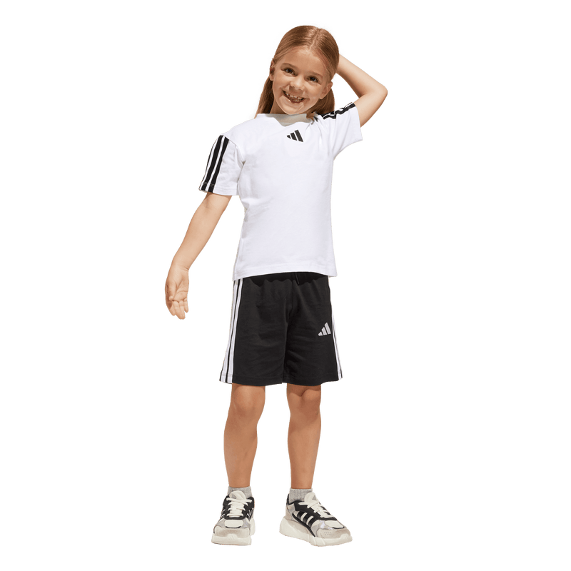 Adidas 3-Stripes Tee Set – Kids