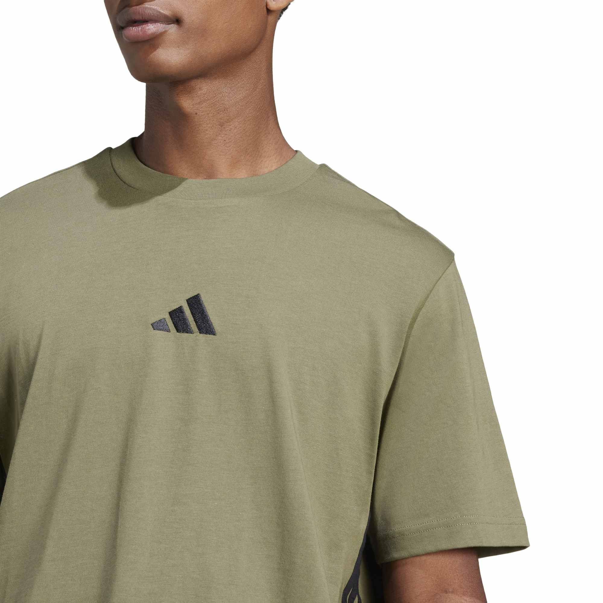 Essentials 3-Stripes Single Jersey T-Shirt