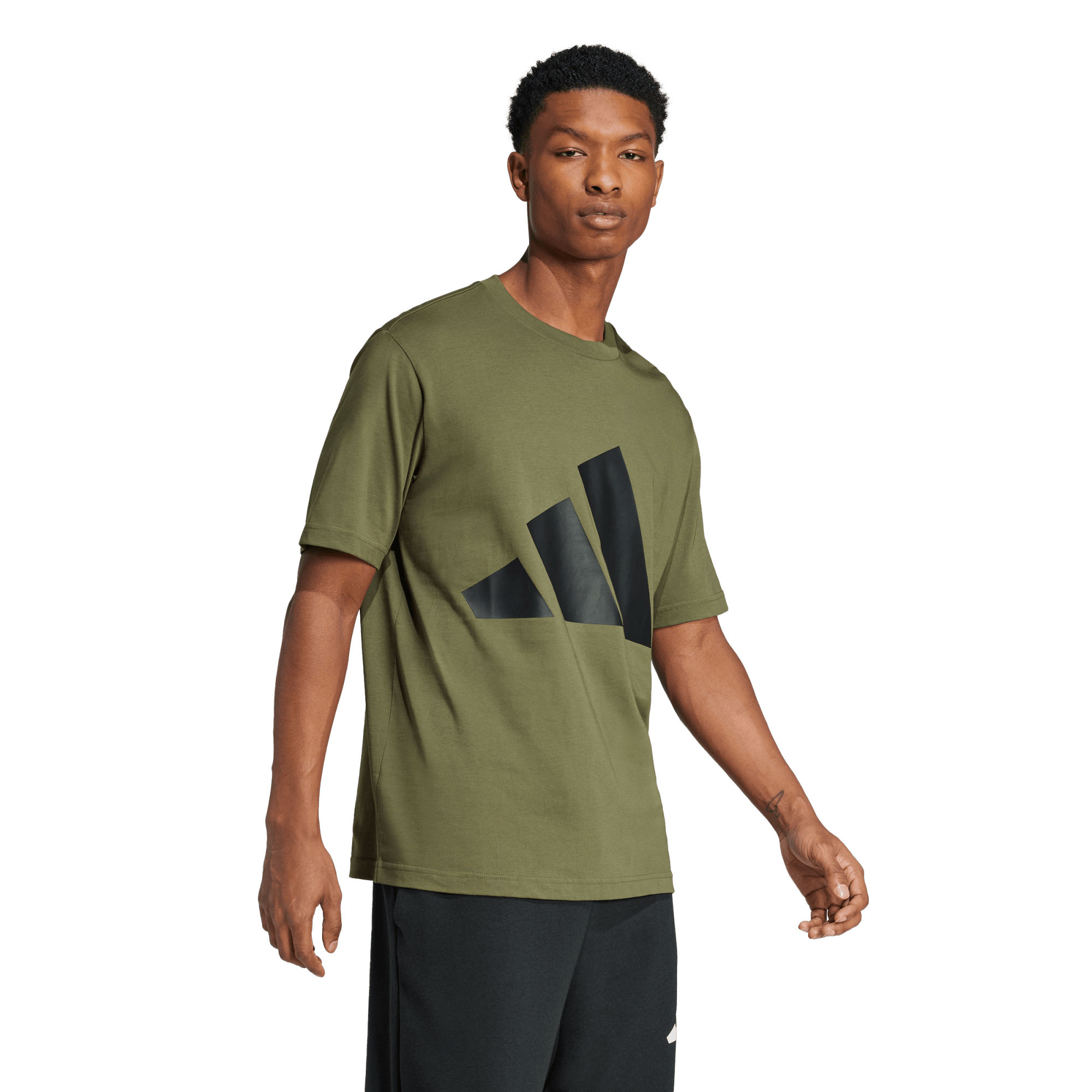 ESSENTIALS BIG LOGO SINGLE JERSEY TEE