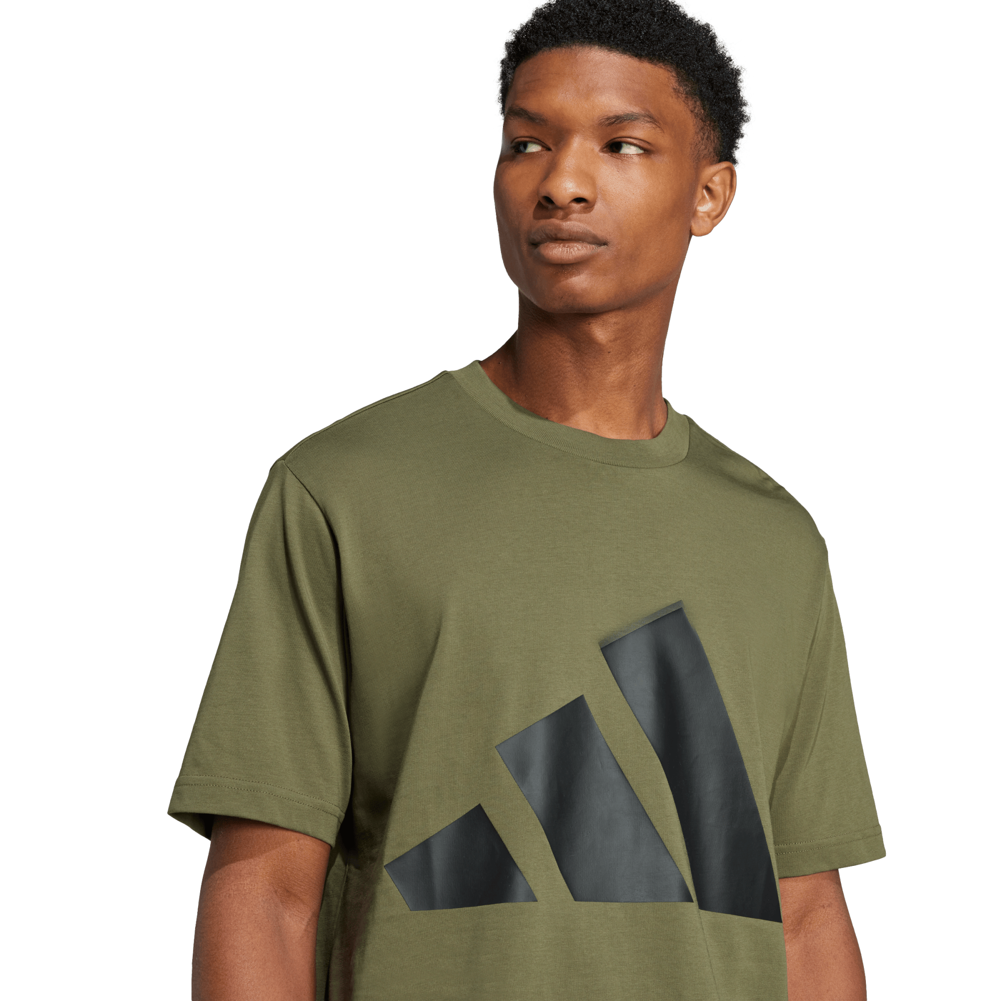 ESSENTIALS BIG LOGO SINGLE JERSEY TEE