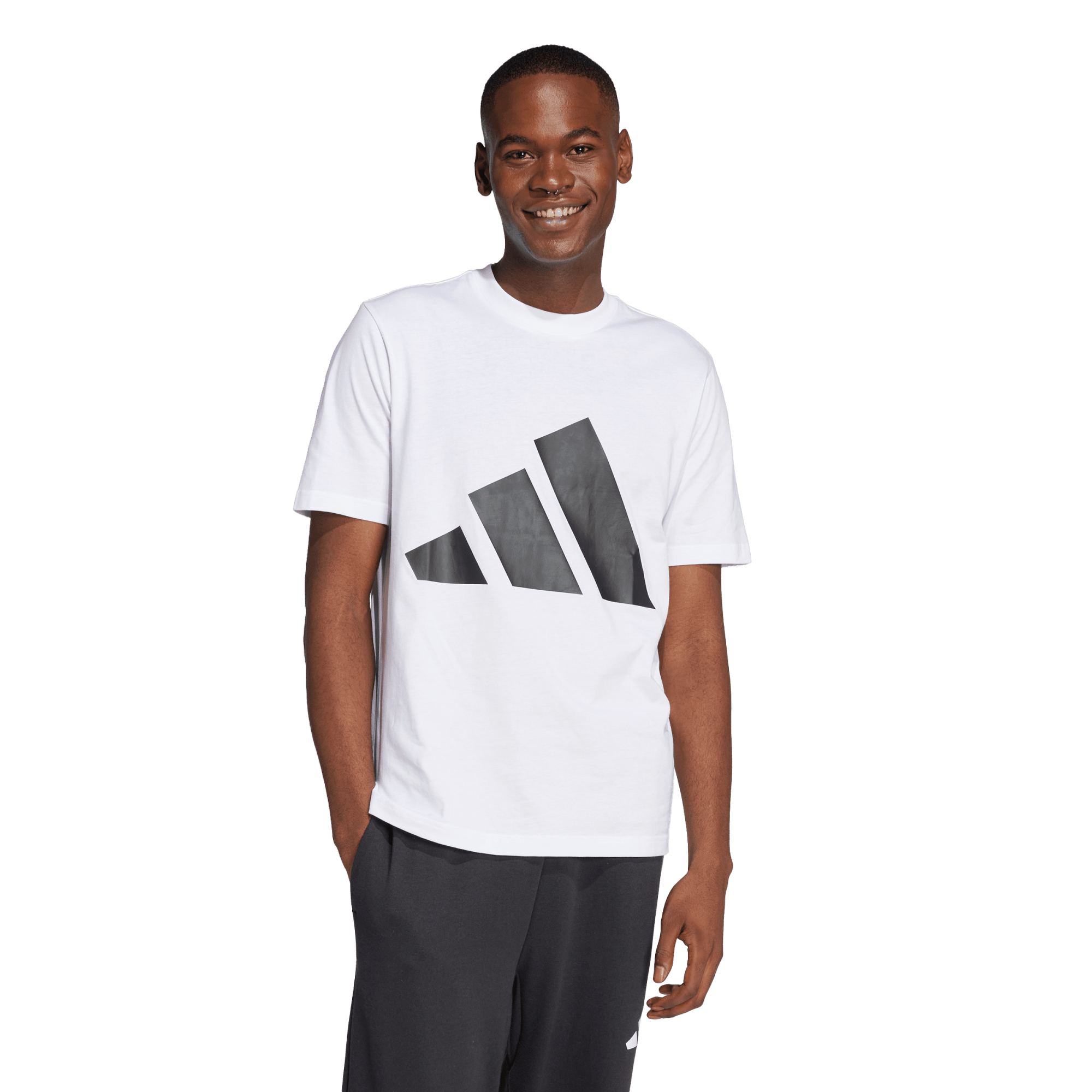 ESSENTIALS BIG LOGO SINGLE JERSEY TEE