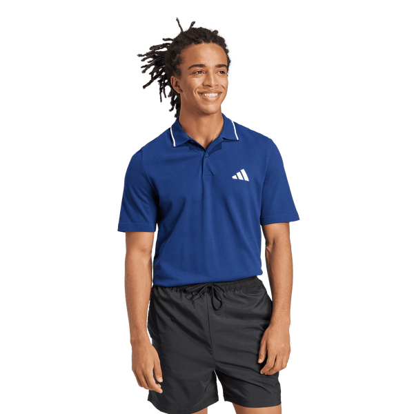 Adidas Essentials Small Logo Piqué Polo Shirt