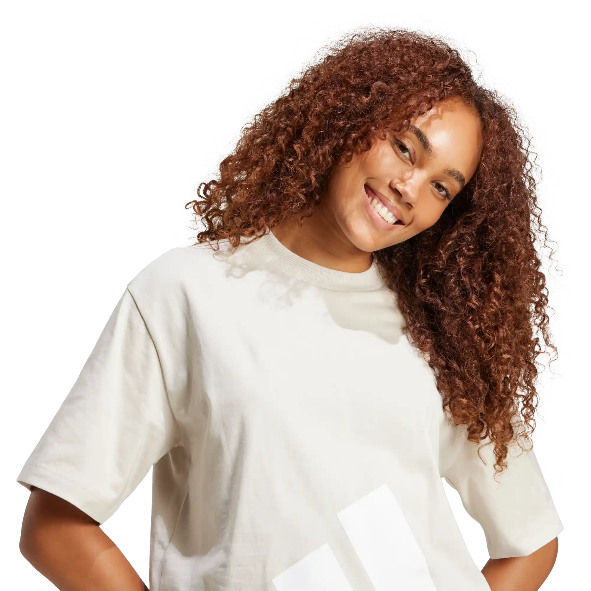ESSENTIALS BIG LOGO BOYFRIEND T-SHIRT
