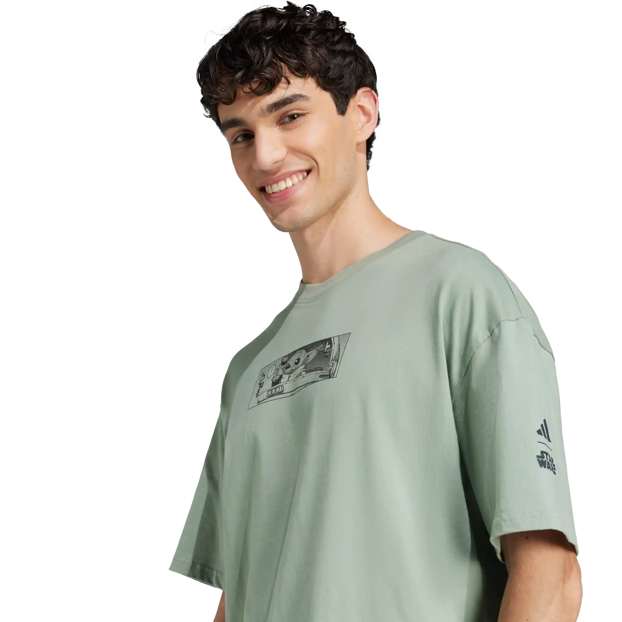 ADIDAS STAR WARS THE MANDALORIAN T-SHIRT LOOSE FIT