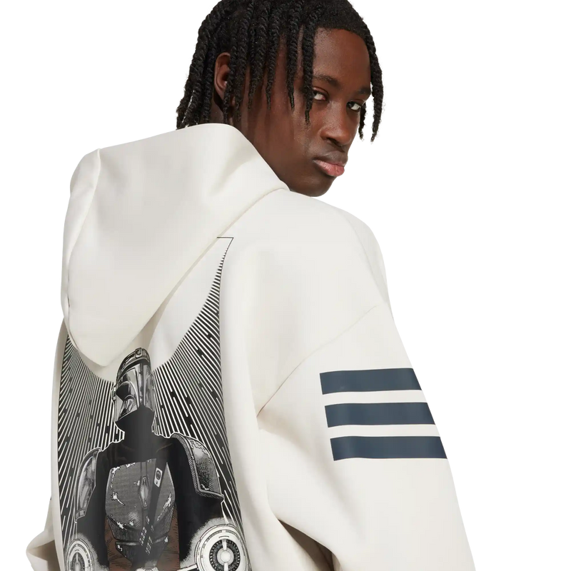 ADIDAS STAR WARS THE MANDALORIAN HOODIE BACK GRAPHIC