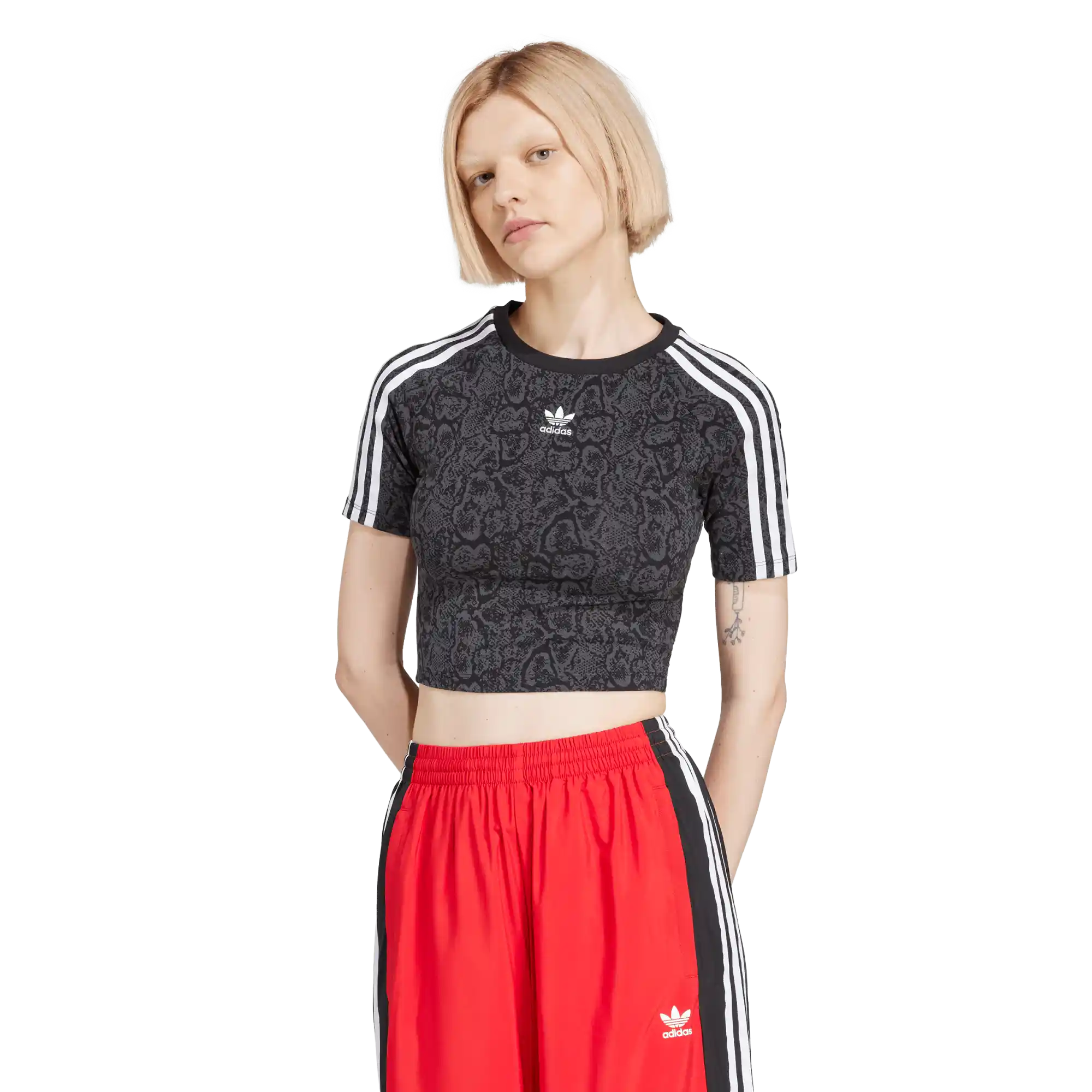 Adidas Snake 3-Stripes T-Shirt