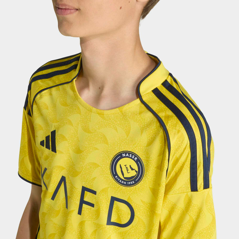 Adidas Al Nassr FC 25/26 Home Jersey – Kids