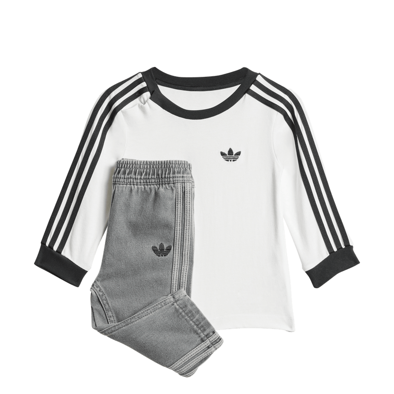 DENIM LS SET