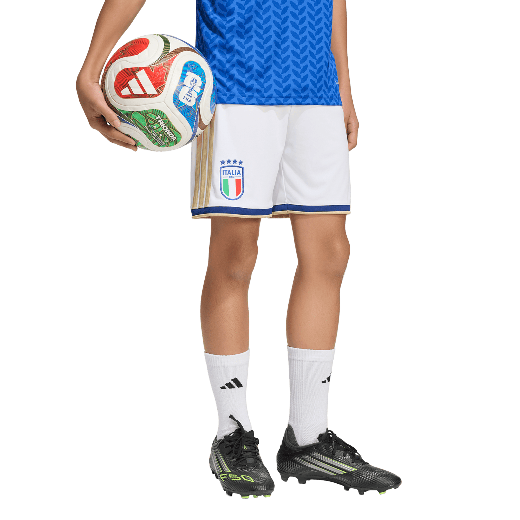 Italy 26 Home Kids Shorts