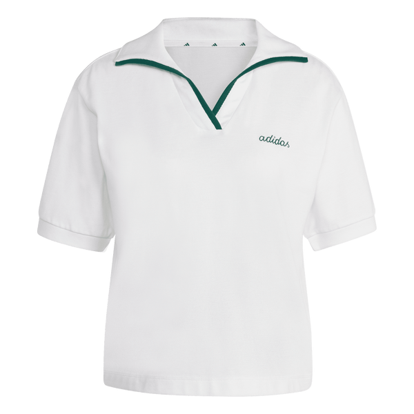 Seasonal Essentials Colorpop Polo with Embroidered Graphic