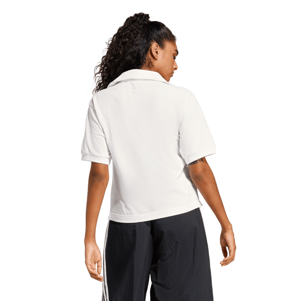 Seasonal Essentials Colorpop Polo with Embroidered Graphic