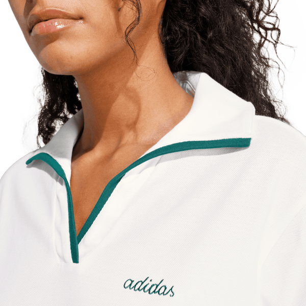 Seasonal Essentials Colorpop Polo with Embroidered Graphic