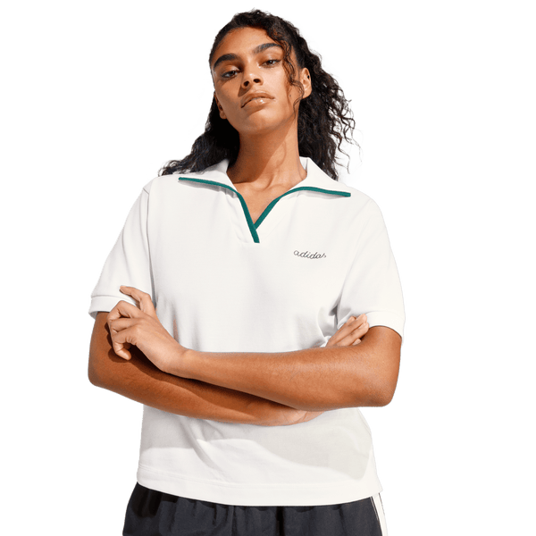 Seasonal Essentials Colorpop Polo with Embroidered Graphic