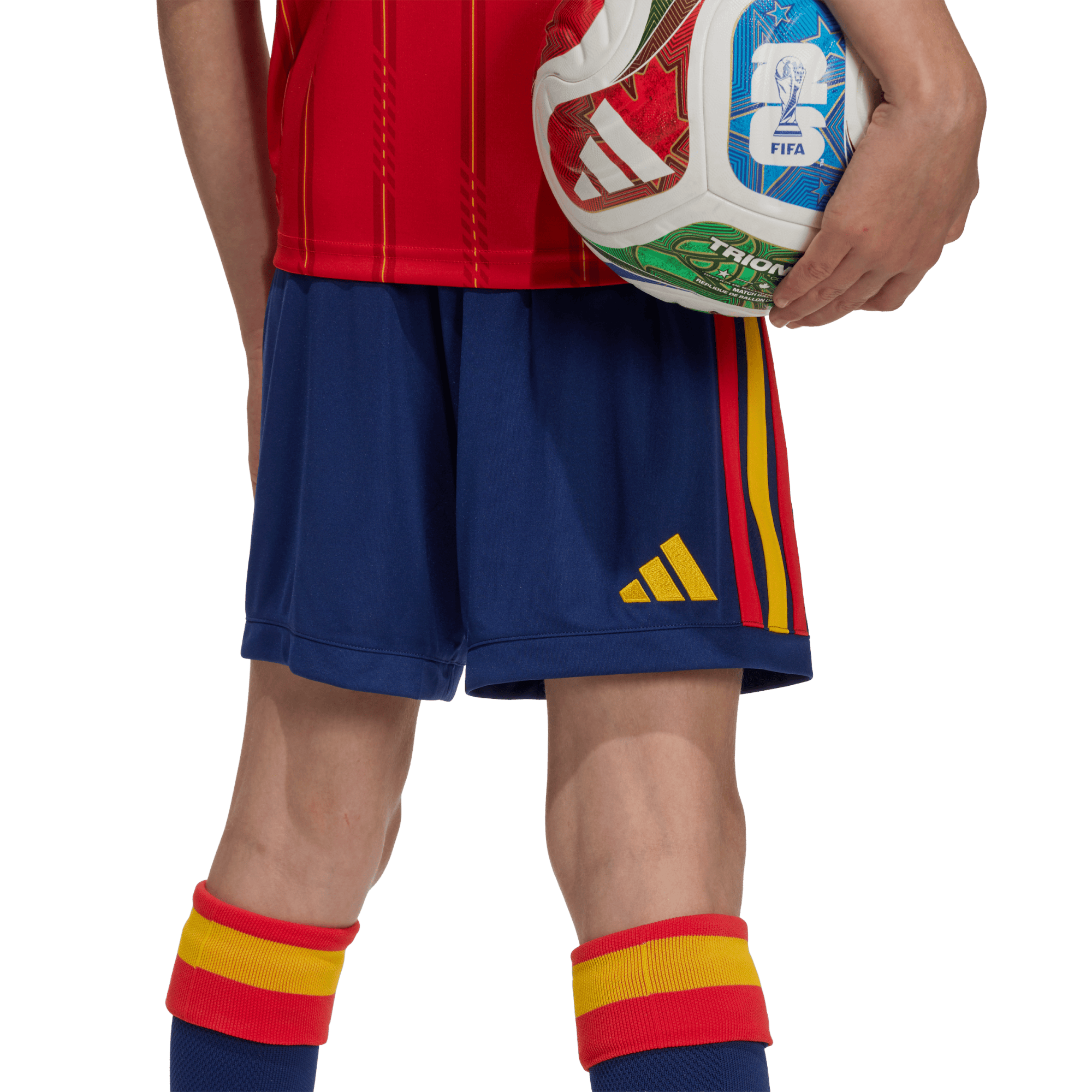 Football Spain 26 Home Kids Shorts