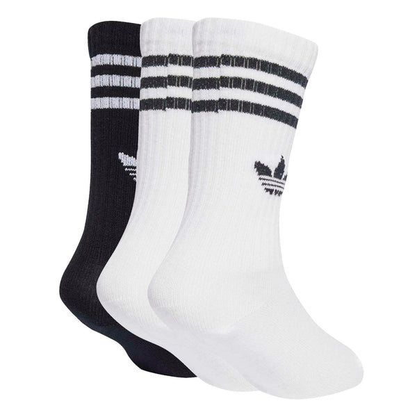 3-Stripes Crew Socks 3 Pair Pack Kids