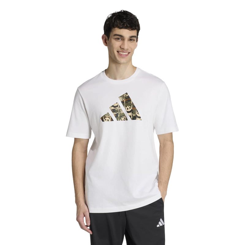 PANDA CHILL CAMO GRAPHIC T-SHIRT