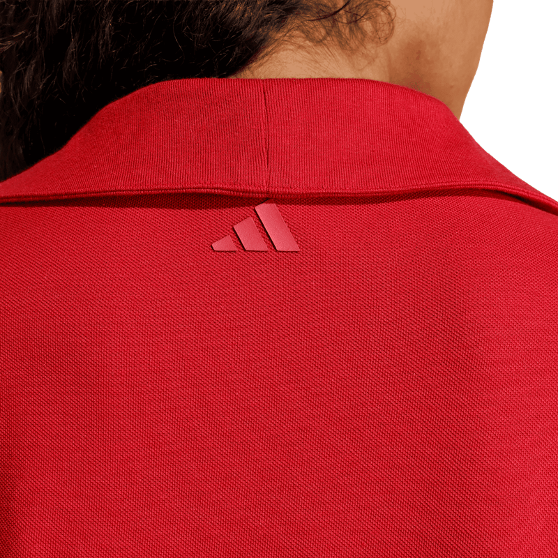 Seasonal Essentials Colorpop Polo with Embroidered Graphic