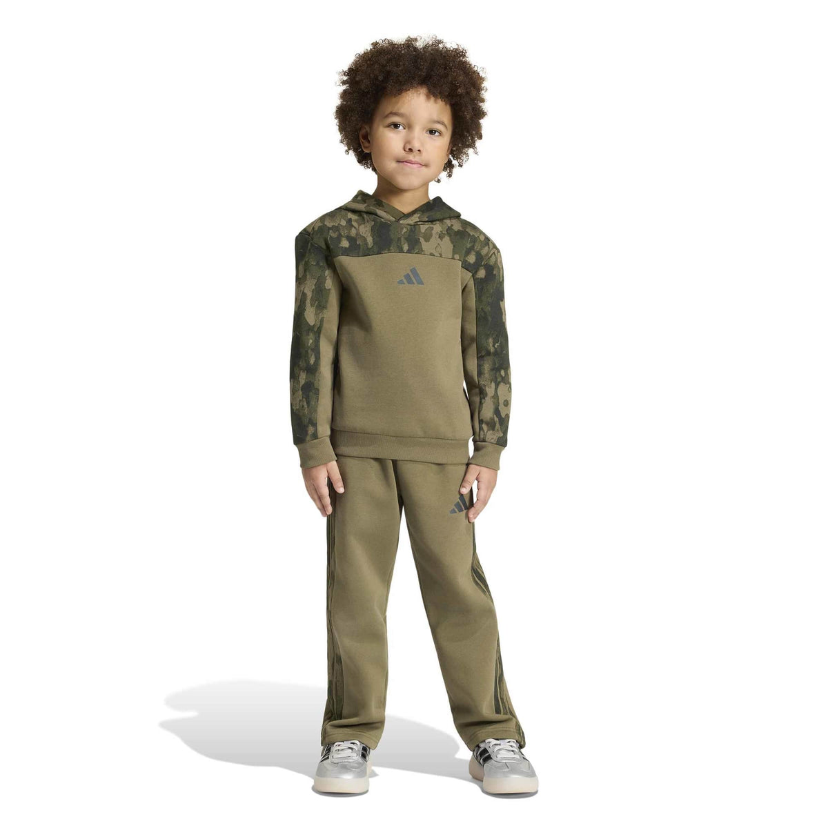 Seasonal Essentials Hooded Fleece Jogger Set Little Kids
