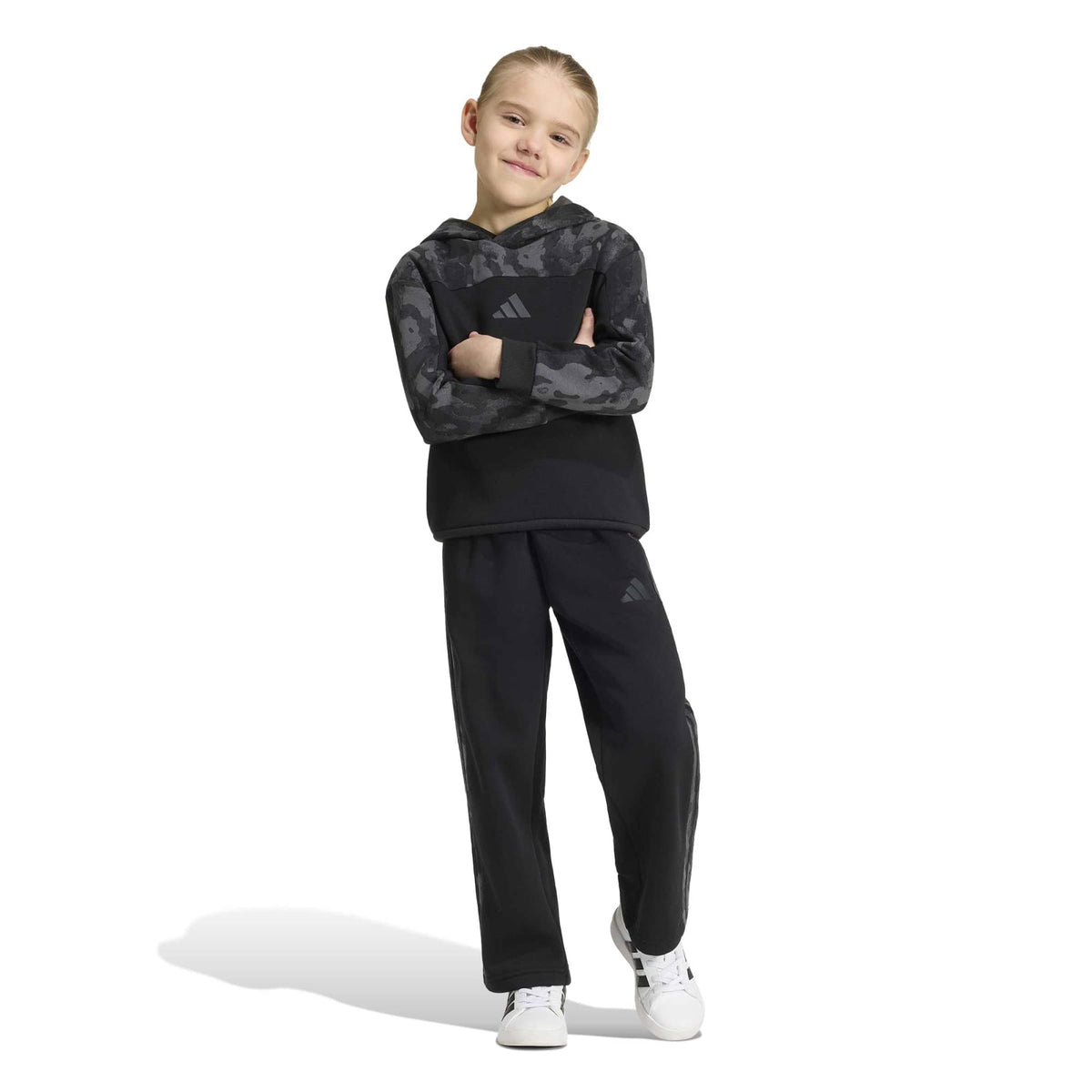 Seasonal Essentials Hooded Fleece Jogger Set Little Kids