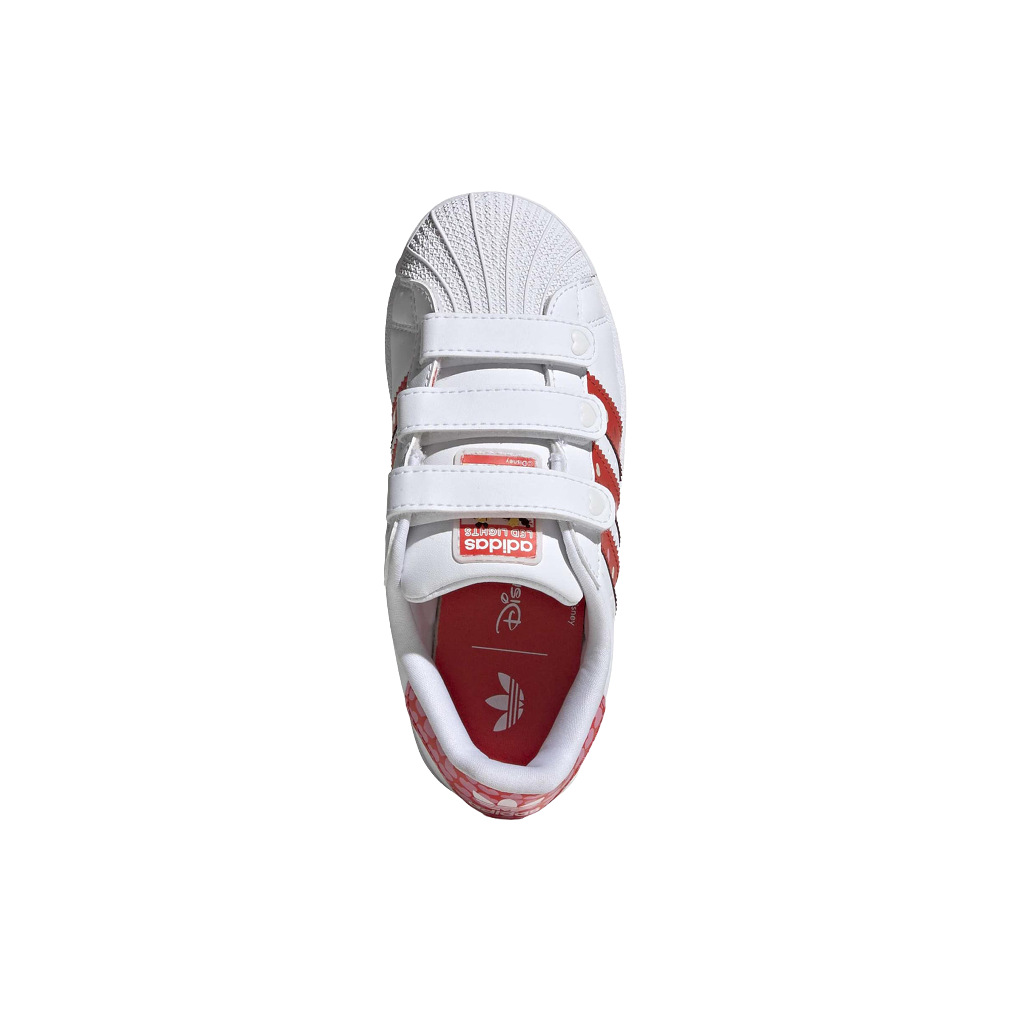 ADIDAS DISNEY SUPERSTAR LED LIGHTS COMFORT CLOSURE SHOES