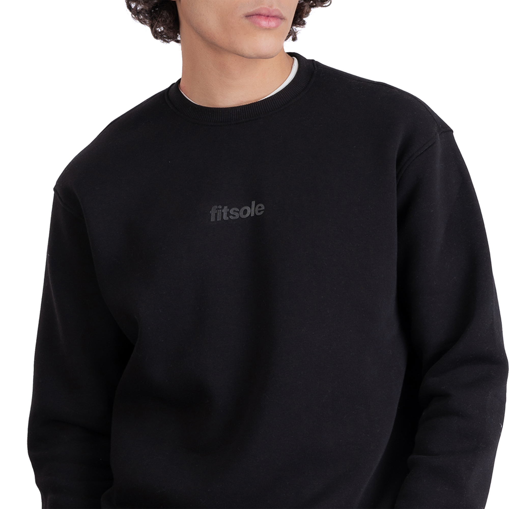 Fitsole Black Sweatshirt