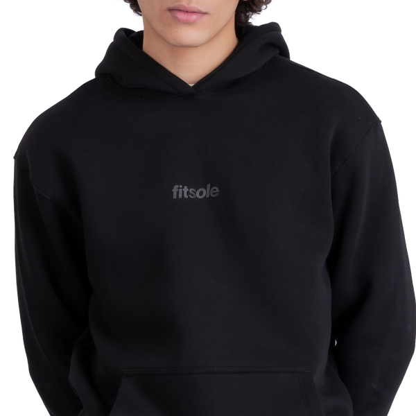 Fitsole Black Hoodie