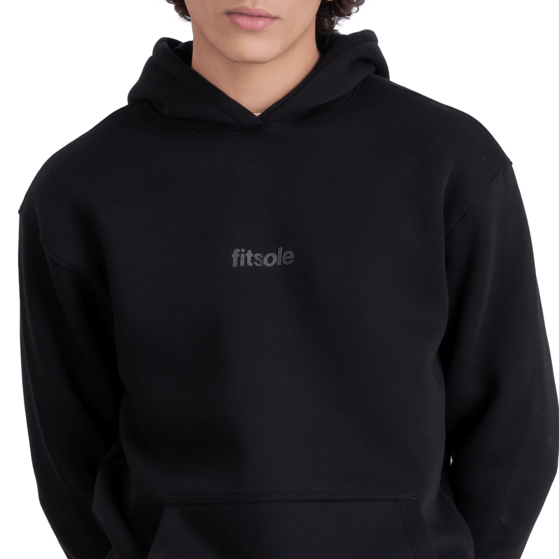 Fitsole Black Hoodie