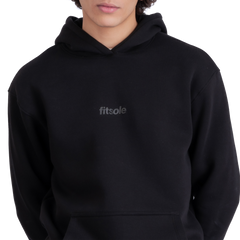 Fitsole Black Hoodie