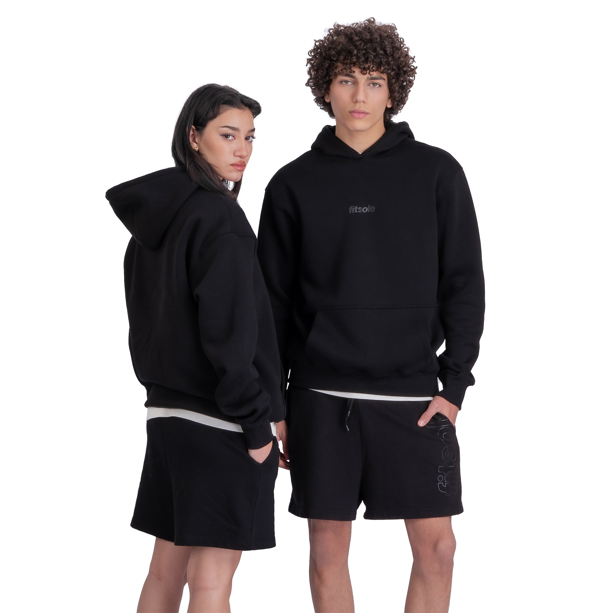 Fitsole Black Hoodie