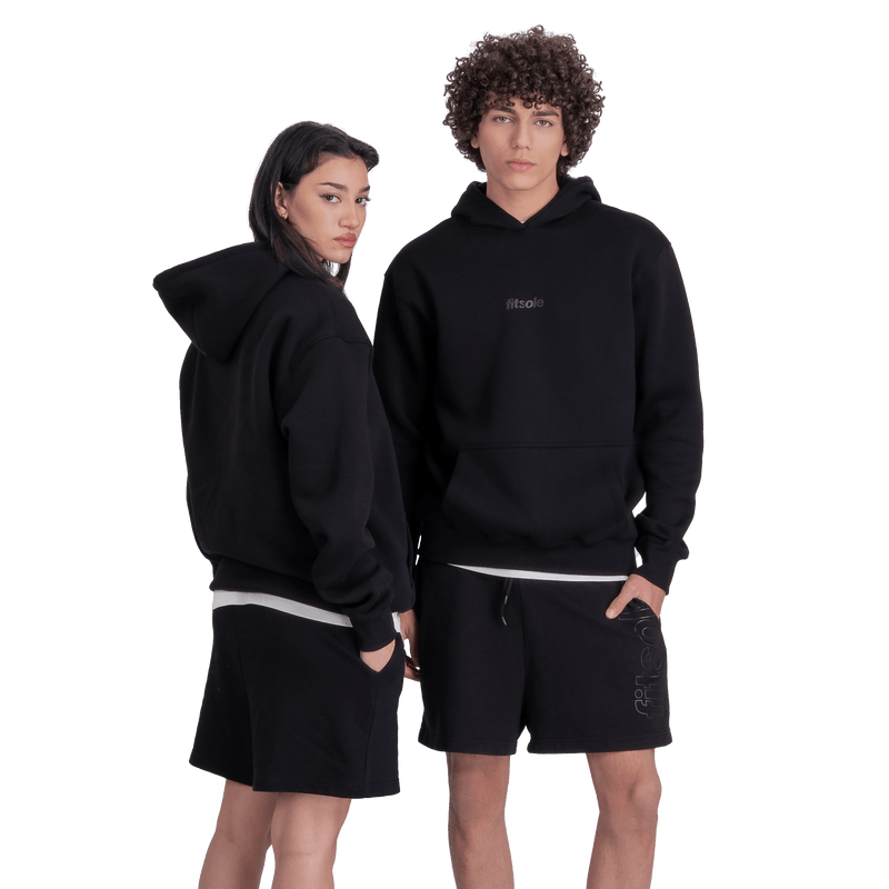Fitsole Black Hoodie