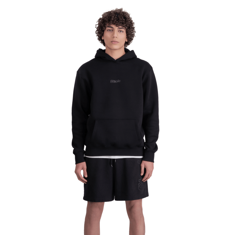 Fitsole Black Hoodie