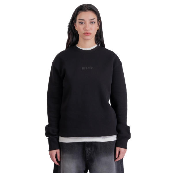 Fitsole Black Sweatshirt