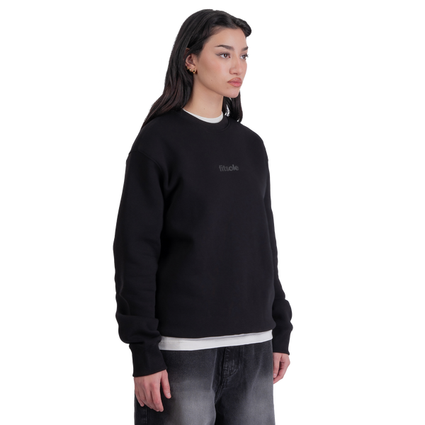 Fitsole Black Sweatshirt